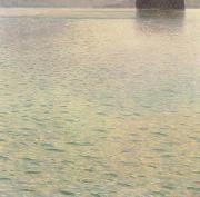 Gustav Klimt Island in Lake Atter (mk20) oil painting picture wholesale